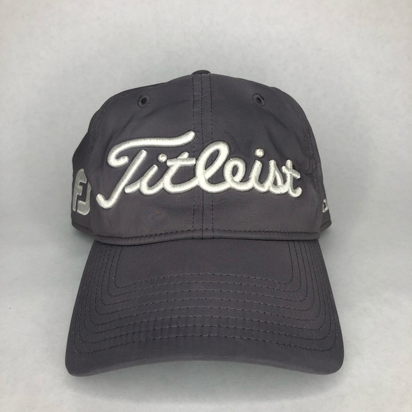 Titleist Pro V1 Footjoy Grey Golf Hat